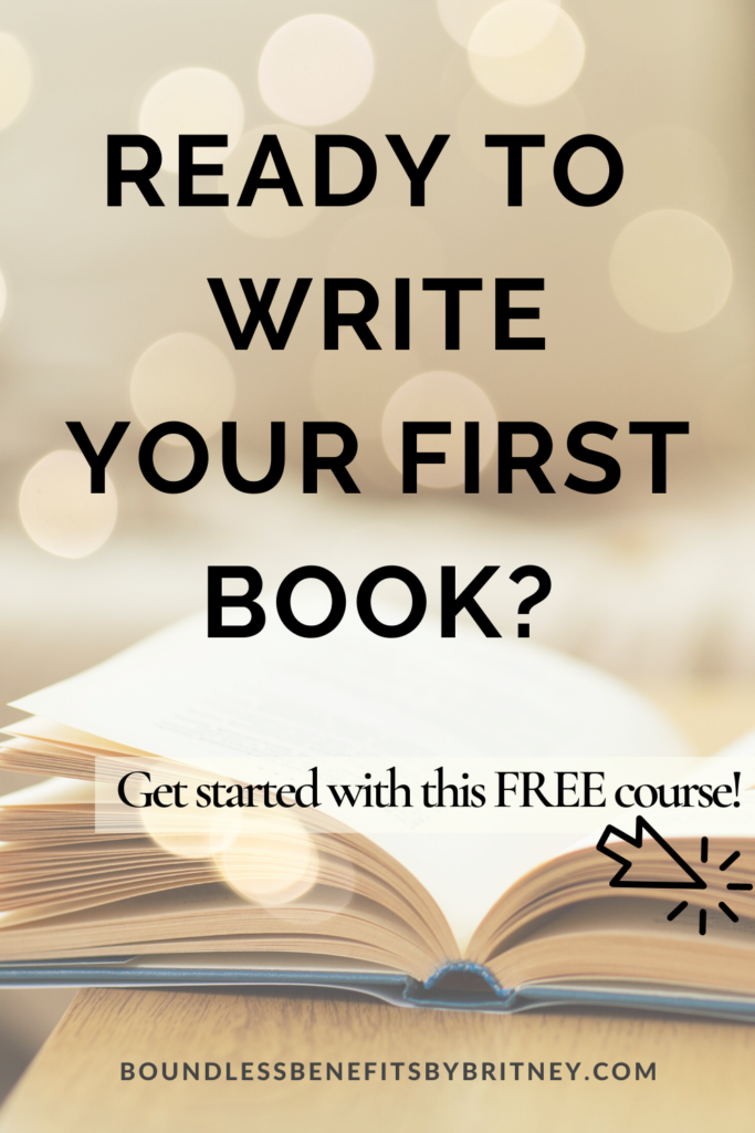 How to Write and Launch your First Book